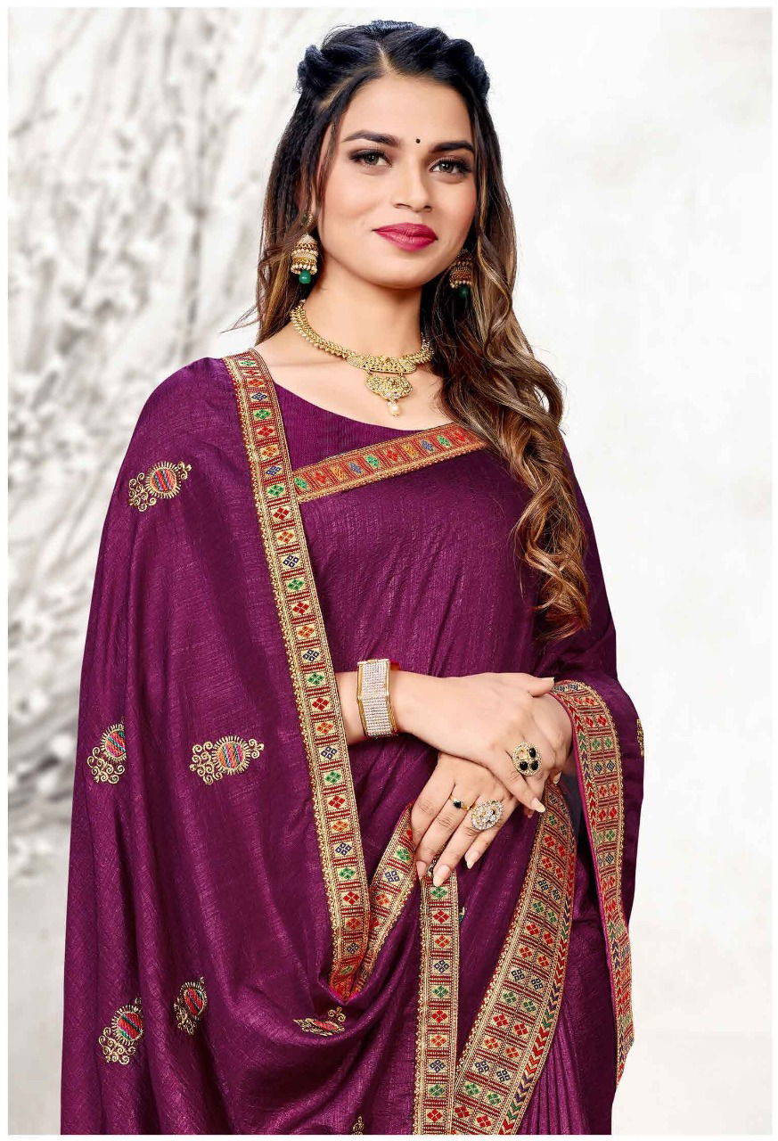 Saroj Diya New Exclusive Wear Silk Designer Latest Saree Collection